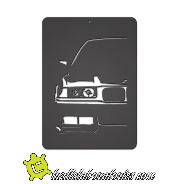 BMW E36 M3 Wall Art - Half View