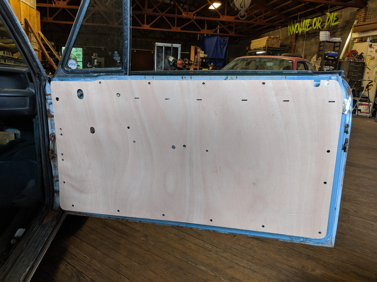 BMW E10 2002 Wood Factory Replacement Door Panels - FRONT – Turtle ...