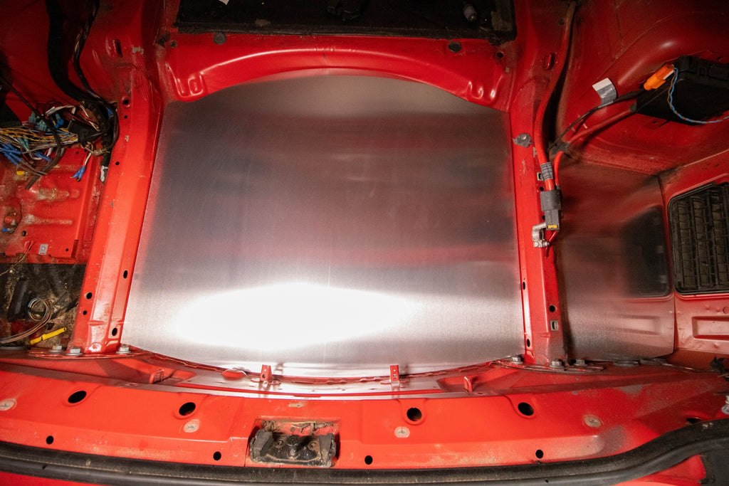 BMW E46 Spare Tire and Battery Trunk Delete
