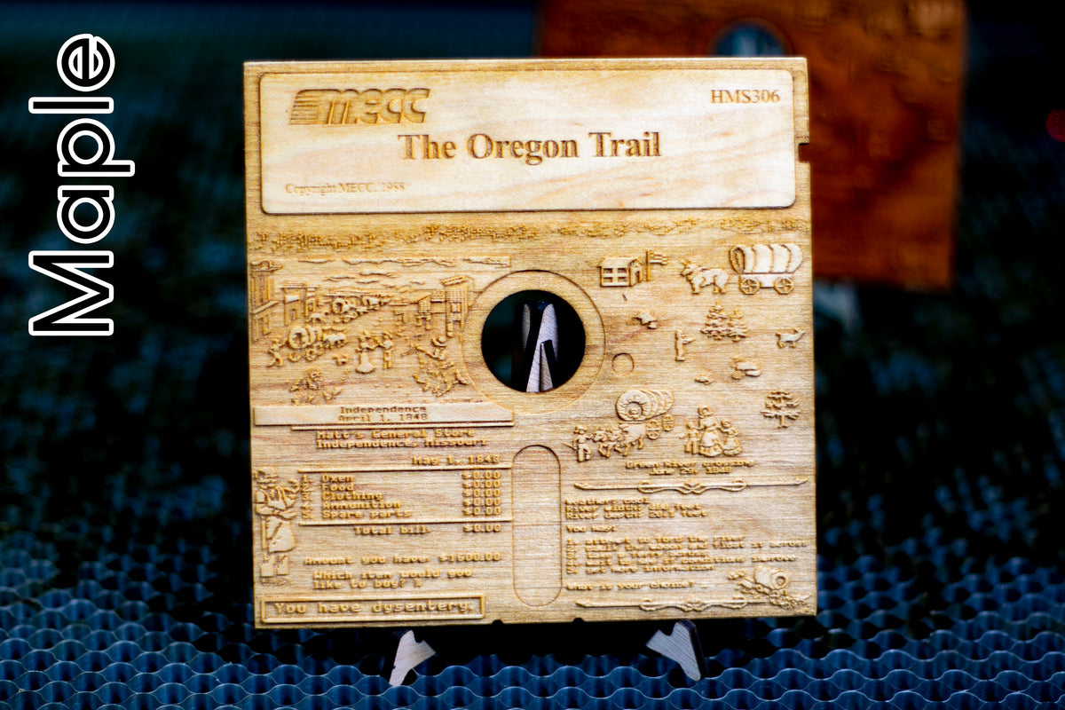 Oregon Trail 5.25" Floppy Disk Turtle Laboratories