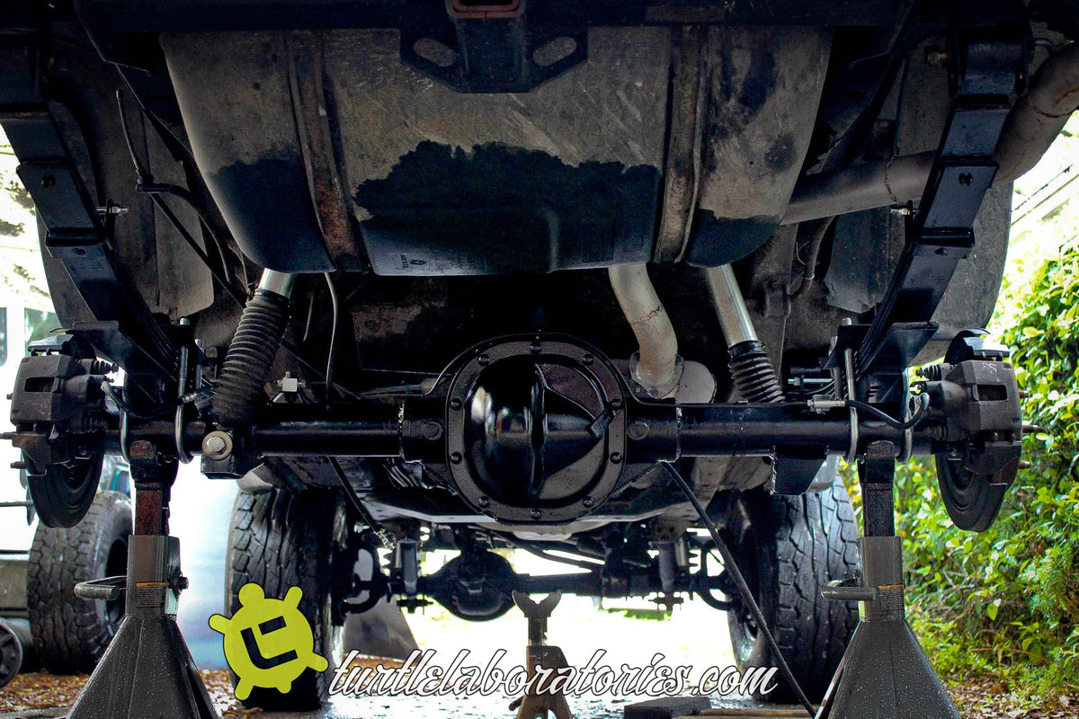 Turtle Laboratories Rig Jeep Cherokee Expedition Rig - 8.8 Rear Axle Swap – Turtle Laboratories