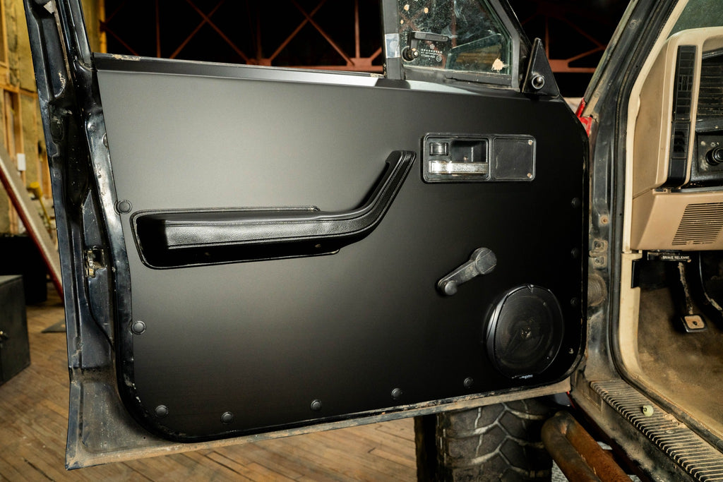 Aluminum Door Panels Fits: 84-96 Jeep Cherokee XJ - FRONT DOORS ONLY