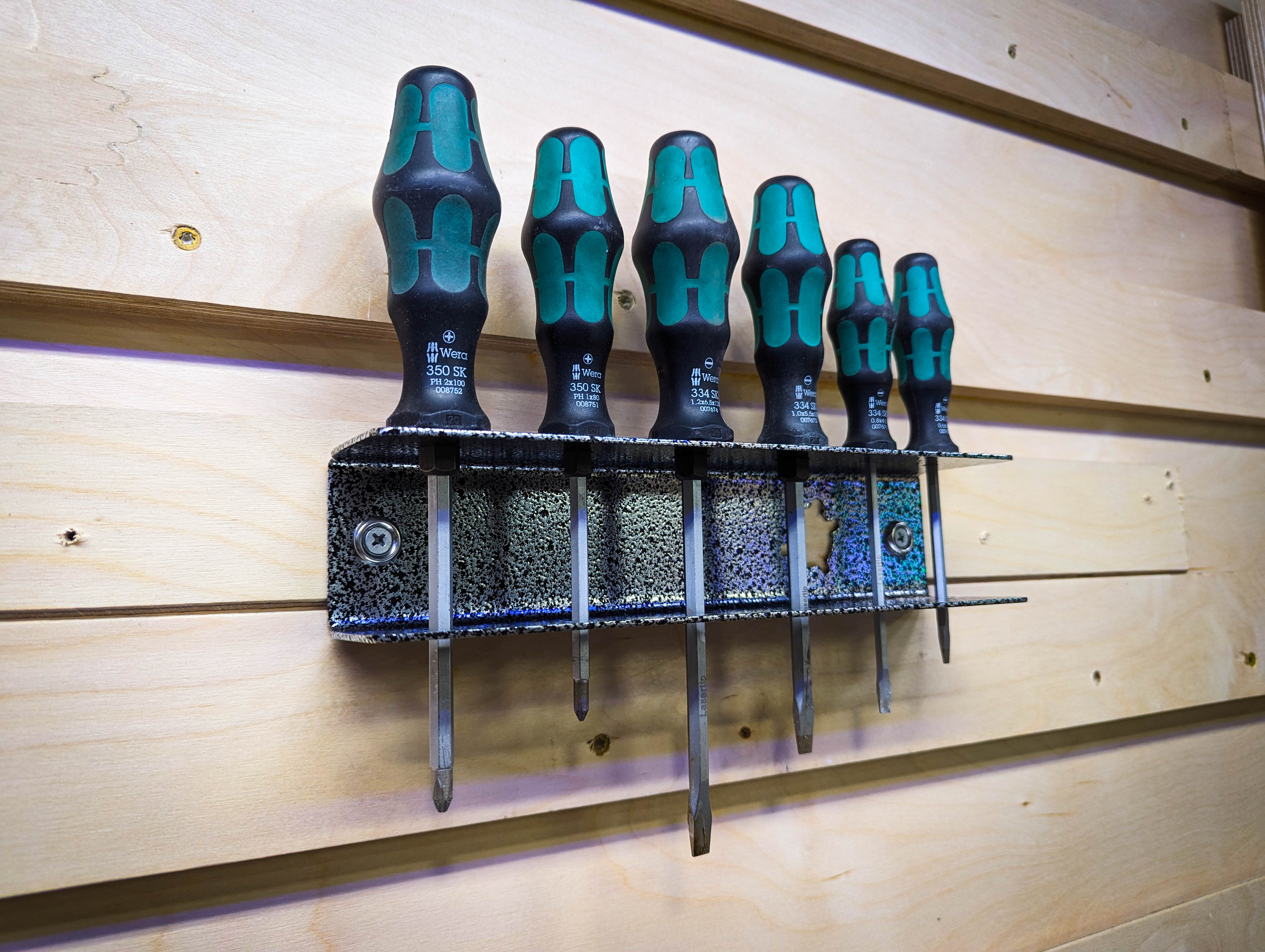 Wera Kraftform 6Pc Screwdriver Tool Organizer – Turtle Laboratories