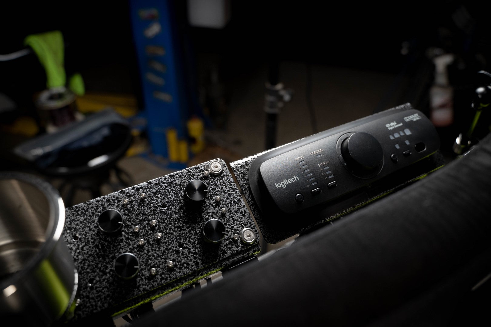 Logitech Z906 Control Console Cradle for Racing Simulator – Turtle