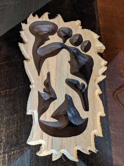 Bigfoot Foot - Wood