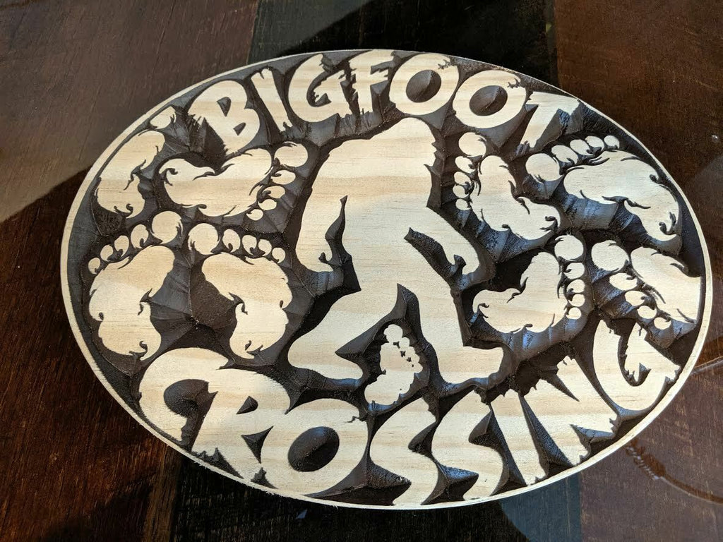 Bigfoot Crossing - Wood