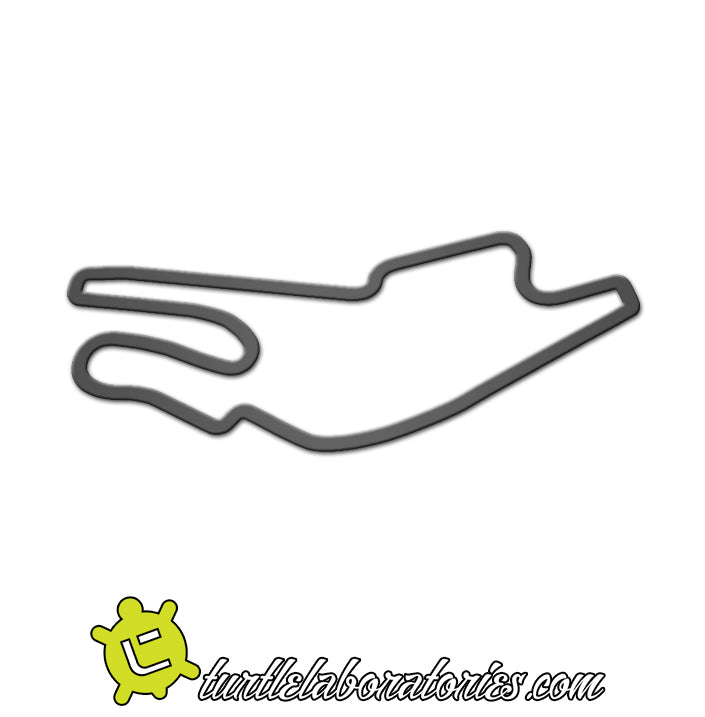 Bugatti Circuit Le Mans Race Track Sculpture