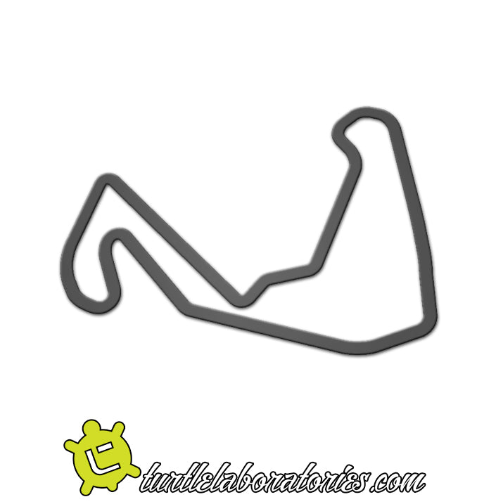 Carolina Motorsports Park Full Course Race Track Sculpture