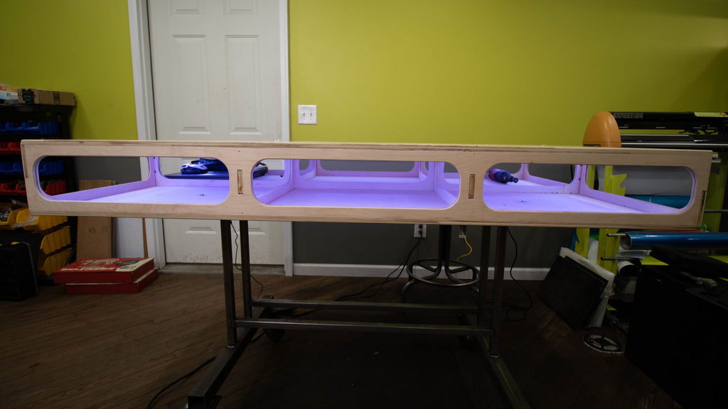 Torsion Table Top DXF Files 3' x 5' x 6