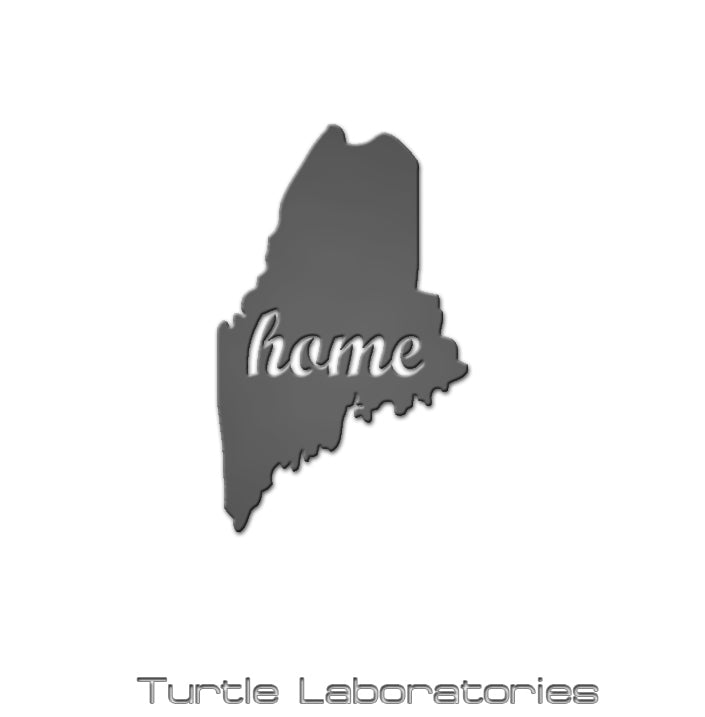 Maine State Home Sign