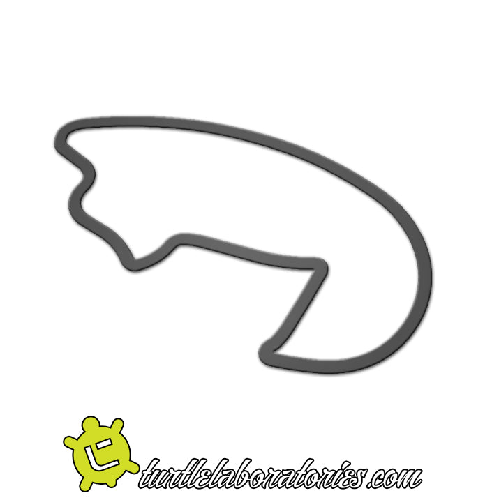 Michigan International Speedway Road Course Race Track Sculpture