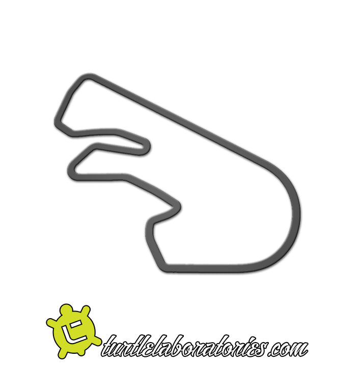 Pocona International Raceway Southeast Course 3 Race Track Sculpture