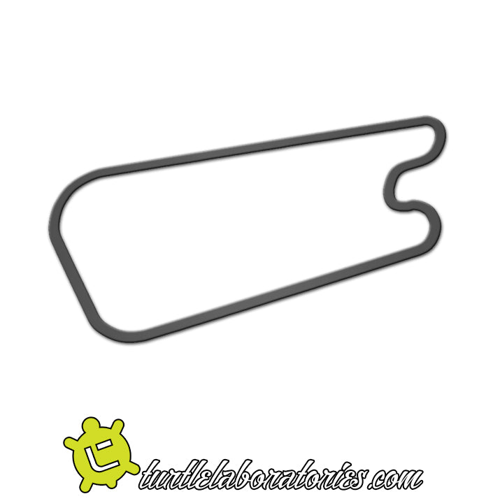 Qld Raceway Track Outline Queensland Raceway Sportsman Circuit Race Track Sculpture – Turtle ...